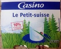 Mängden socker i Le Petit Suisse 10% matières grasses