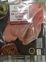 Mängden socker i Jambon cru fumé de la Forêt Noire