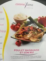 Mängden socker i Poulet Basquaise et son Riz