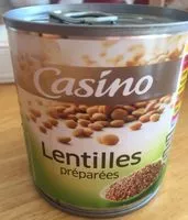 Mängden socker i Lentilles préparées