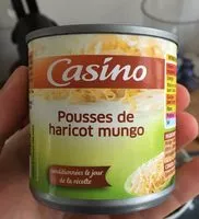 Mängden socker i Pousses de haricot mungo