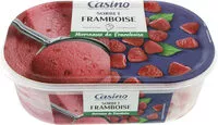 Mängden socker i Sorbet framboise avec morceaux de framboise