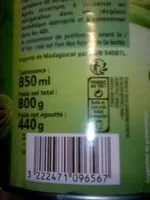 Mängden socker i Haricots verts