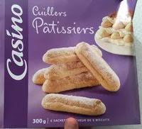 Mängden socker i 36 cuillers aux oeufs frais