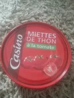 Mängden socker i Miettes de thon à la tomate