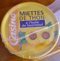 Mängden socker i Miettes de Thon à l'huile de Tournesol
