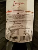 Mängden socker i Bergerac