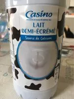 Mängden socker i Lait demi-écrémé