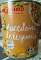 Mängden socker i Macédoine de légumes