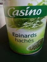 Mängden socker i Epinards hachés