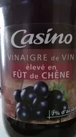 Mängden socker i Vinaigre de vin