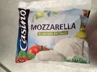 Mängden socker i Mozzarella