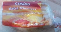 Mängden socker i Pain de mie nature extra moelleux