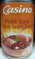 Mängden socker i Petit Salé aux lentilles