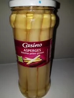 Mängden socker i Asperges pelées grosses