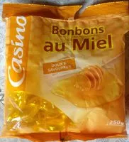 Mängden socker i Bonbons au miel Doux et savoureux