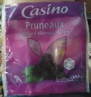 Mängden socker i Pruneaux d'Agen dénoyautés