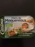 Mängden socker i Filets de maquereaux marinés au muscadet et aux aromates