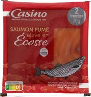 Mängden socker i Saumon fumé élevé en Ecosse