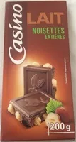 Mängden socker i Lait Noisettes Enitères