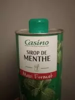 Mängden socker i Sirop de menthe