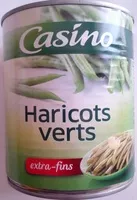 Mängden socker i Haricots verts extra-fins