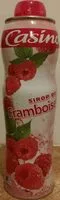 Mängden socker i Sirop de framboise