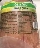 Mängden socker i Jambonneau cuit