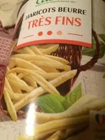 Mängden socker i Haricots Beurre Très Fins