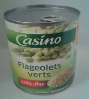 Mängden socker i Flageolets verts extrafins