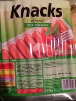 Mängden socker i Knacks de Volaille