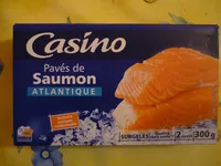 Mängden socker i Pavés de saumon Atlantique surgelés