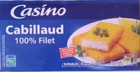 Mängden socker i Cabillaud 4 portions panées