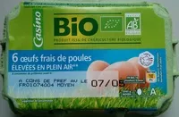Mängden socker i 6 / 10 Oeufs frais de