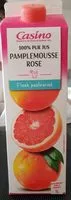 Mängden socker i Pur Jus Pamplemousse rose