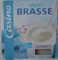 Mängden socker i Yaourt brassé nature