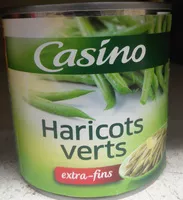 Mängden socker i Haricots verts extra-fins
