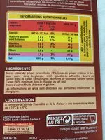 Mängden socker i Chocolat au lait noix de pécan caramélisées