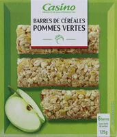 Mängden socker i Barres céréales pommes vertes