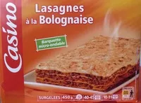 Mängden socker i Lasagnes à la Bolognaise, Surgelées