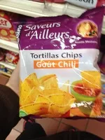 Mängden socker i Tortillas chips goût Chili