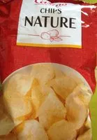 Mängden socker i Chips nature