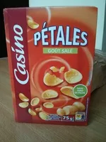 Mängden socker i Pétales goût salé à base de pomme de terre