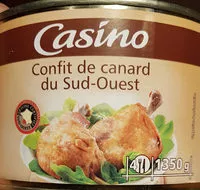Mängden socker i Confit de Canard du Sud-Ouest