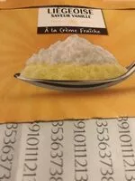 Mängden socker i Mousse liégeoise A la crème fraîche Saveur vanille