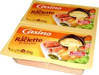 Mängden socker i La Raclette en tranches