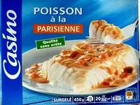 Mängden socker i Poisson à la Parisienne, Surgelé