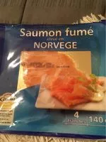 Mängden socker i Saumon fumé élevé en Norvège