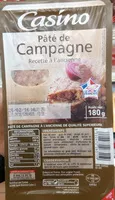 Mängden socker i Paté de campagne recette à l'ancienne