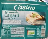Mängden socker i Mousse au canard au Porto